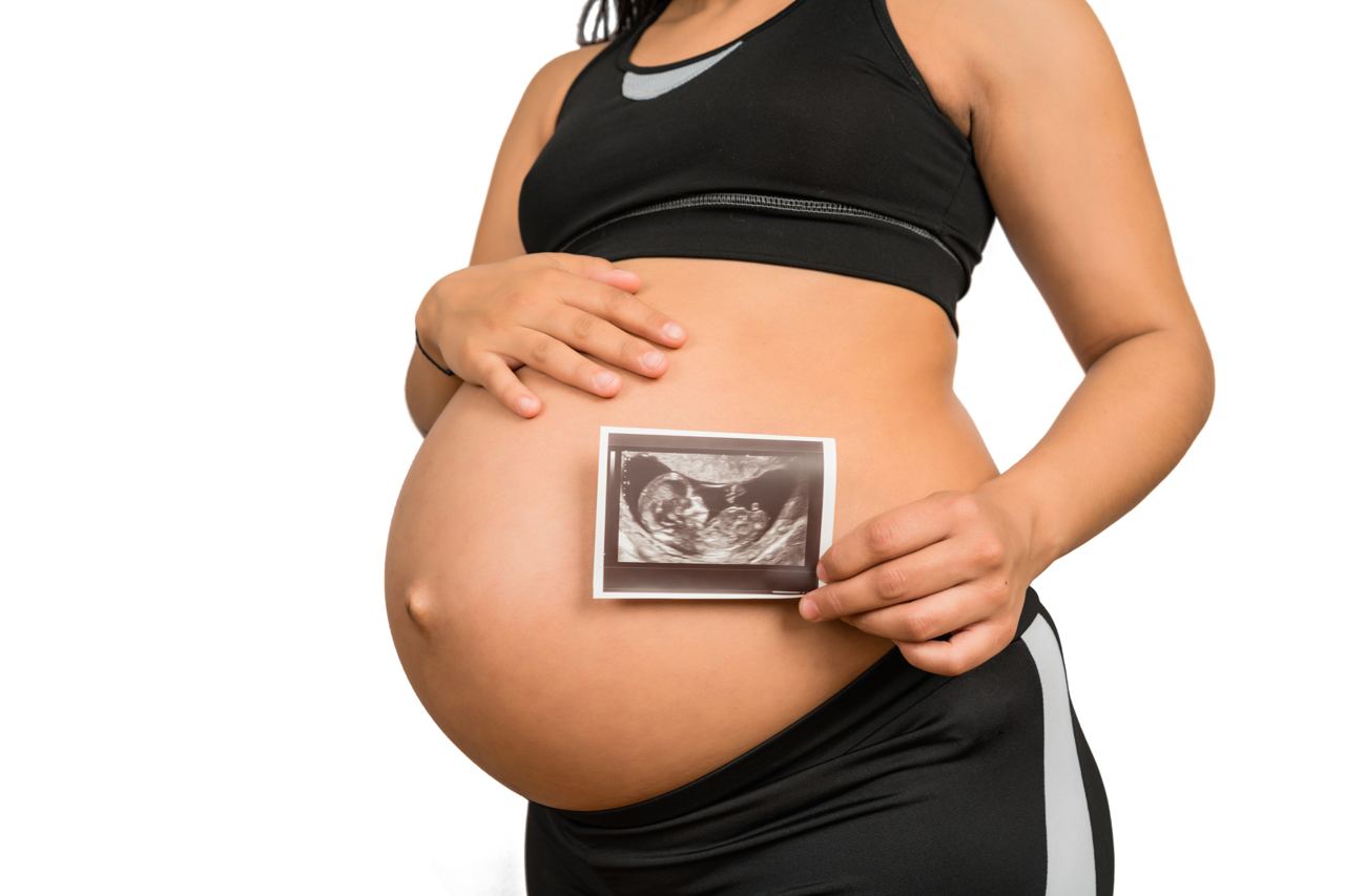 Her Belly Button Popped Out!