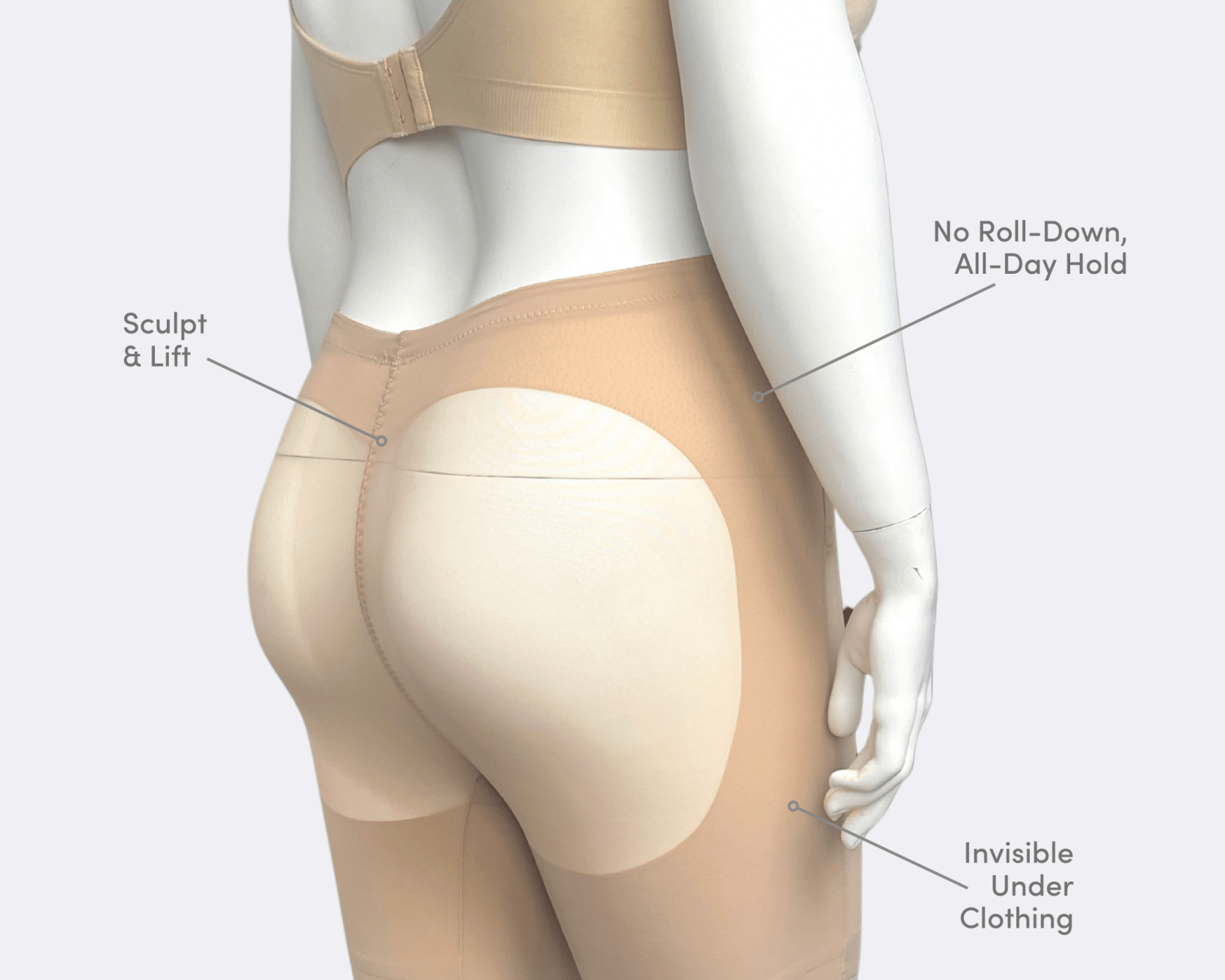 Super Smoothing BBL Shaper Shorts - Waistlab